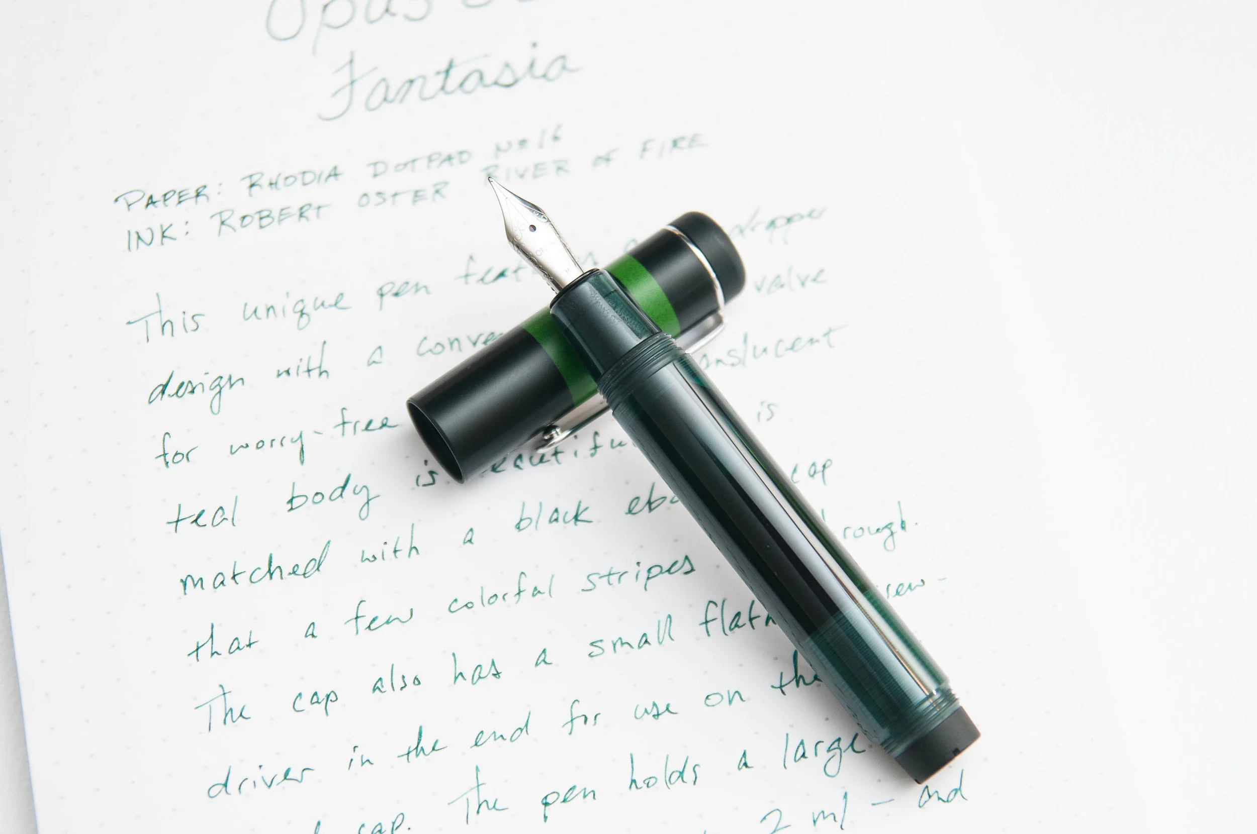 Opus 88 Fantasia Fountain Pen Review — The Pen Addict